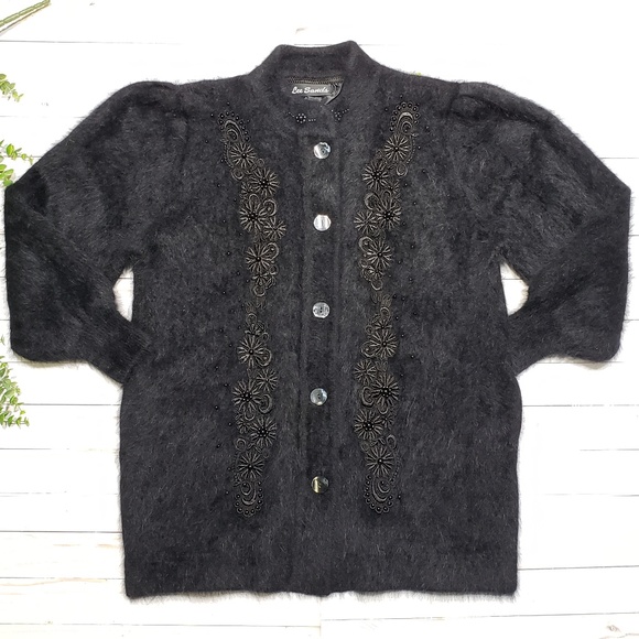 Lee Sands Jackets & Blazers - Vintage Lee Sands Rabbit Fur Coat